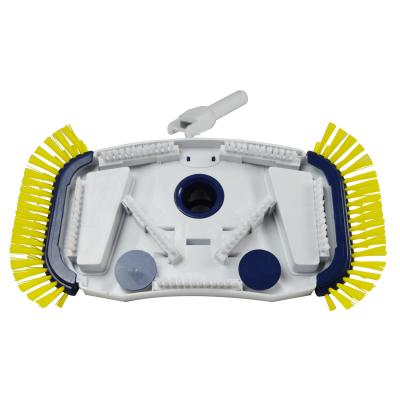 PoolOK Premium Poolb�rste mit gelben Borsten und Ansaugschutz