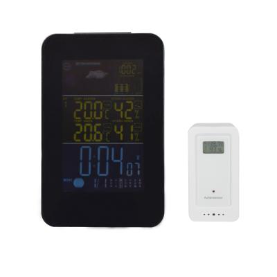 Digitale Funkwetterstation mit diversen Funktionen  (schwarz)