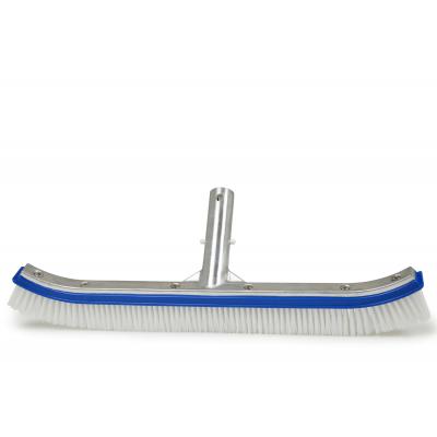 PoolOK 42cm Aluminium Beckenbrste mit gebogenen Ecken