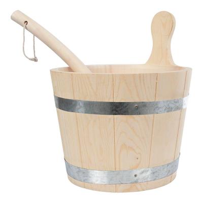 Sauna-Set: Aufgusskbel + Schpfkelle
