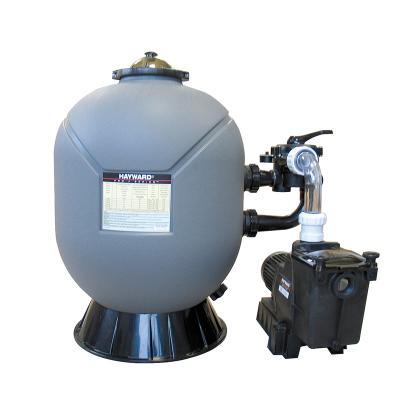 Sandfilteranlage 14m/h, PE-Filter mit 6-Wege-Seitenventil