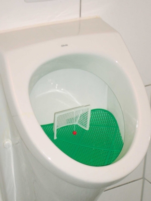 PoolOK Fussball-Urinal-Sieb