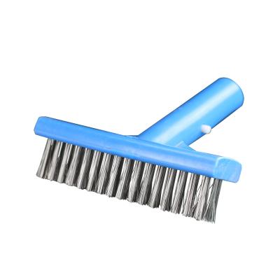 PoolOK 15cm Poolbrste mit Edelstahlborsten